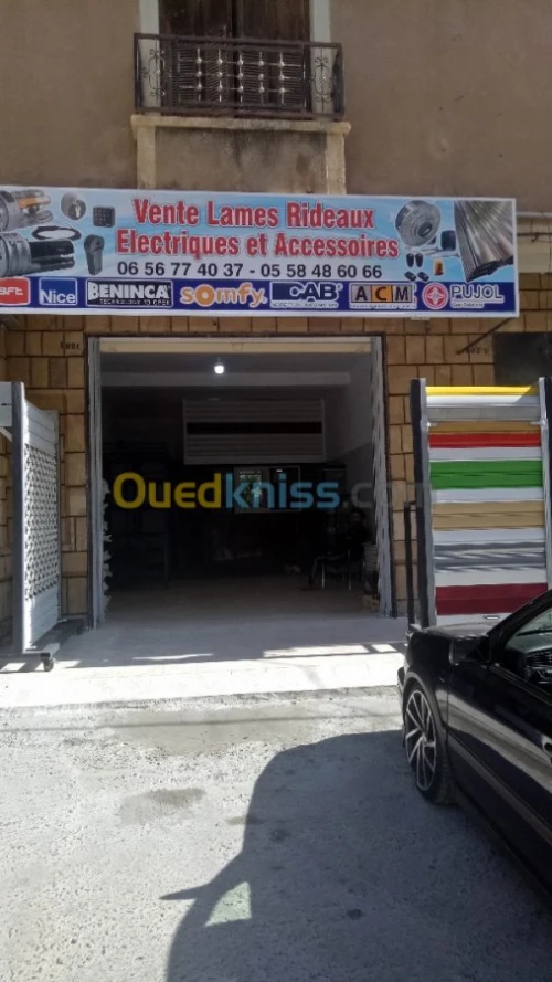   montage rideaux électrique 
