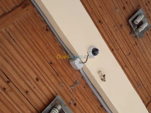 Vent et installation camera