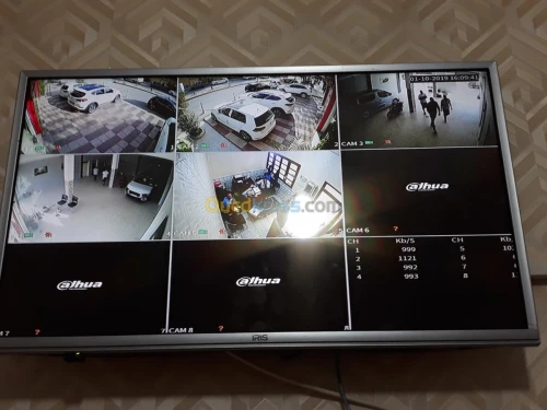 Vent et installation camera