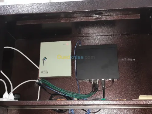 Vent et installation camera