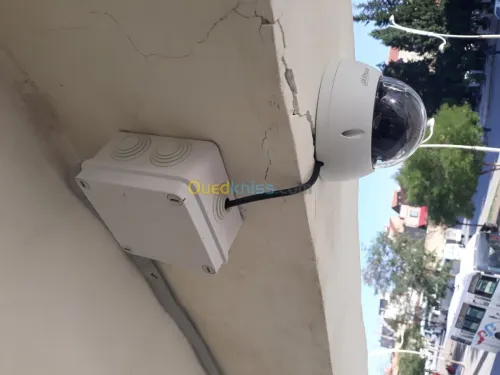 Vent et installation camera