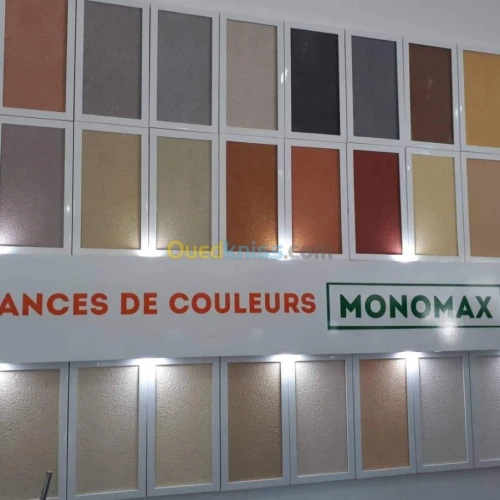Enduit monocouche baguettes accessoire