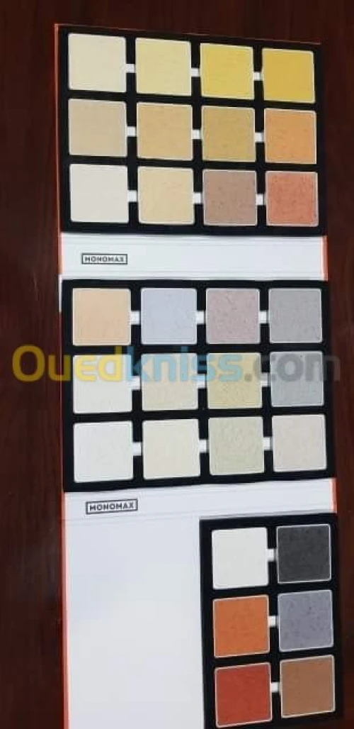 Enduit monocouche baguettes accessoire