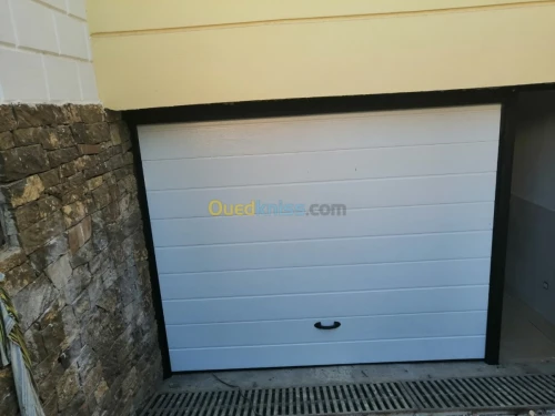 Installation des portes sectionnelles