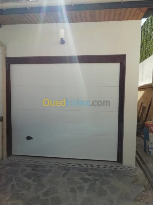 Installation des portes sectionnelles