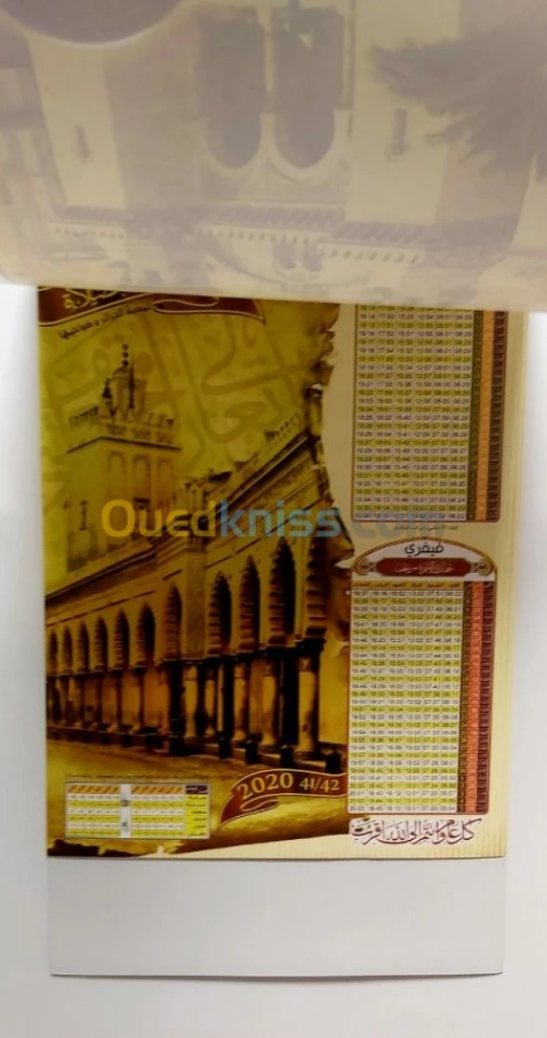 Calendrier Murale 2020