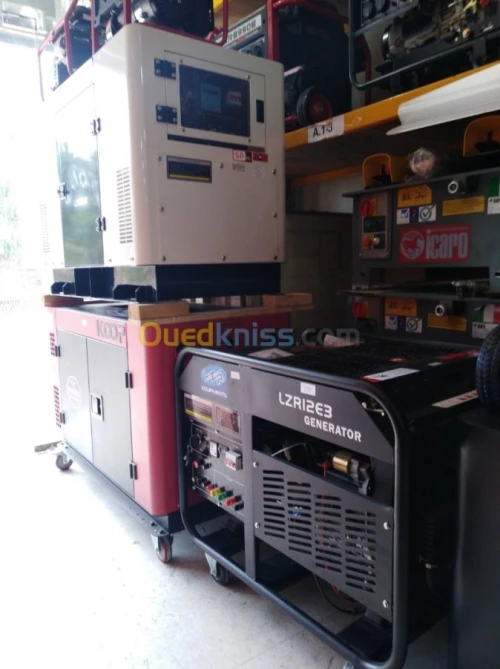 Groupe électrogène 15kva automatique compacteur damesauteuse scie a sol compresseur transpalette