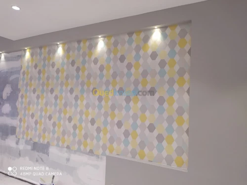 Posé de papier peint et poster 3d 