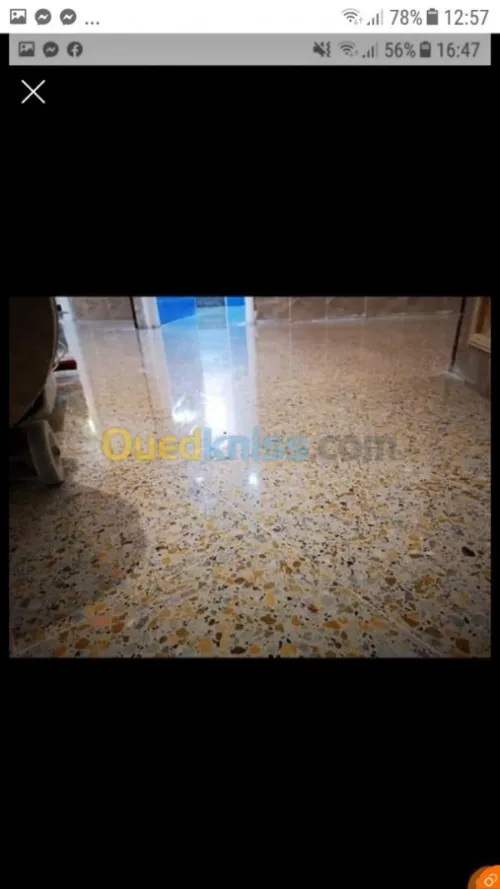 Ponçage lustrage carlage 