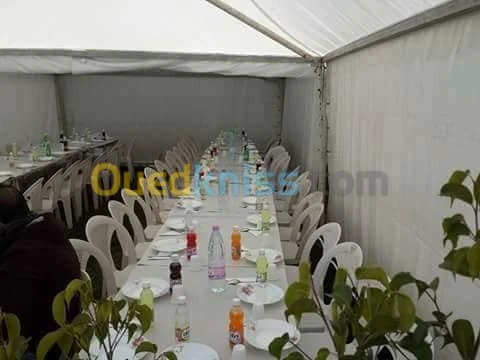 Location Chapiteaux Tables Chaises 