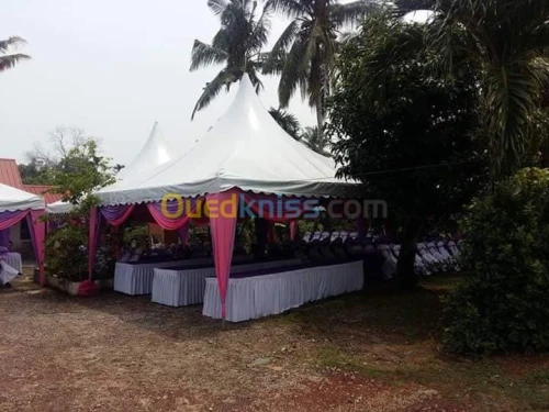 Location Chapiteaux Tables Chaises 