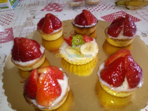 Préparation des gâteaux