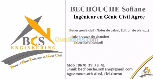 BET EN GÉNIE CIVIL