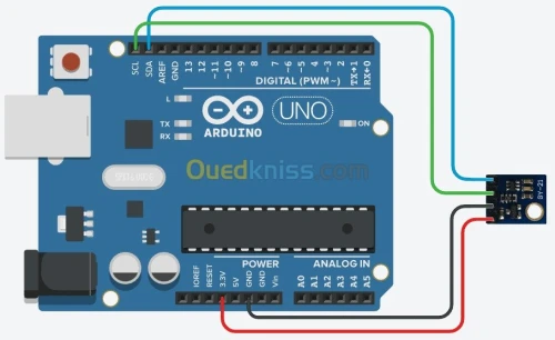Capteur humidité et température Si7021 arduino