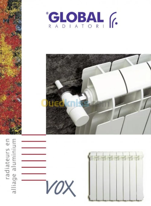 Radiateur GLOBAL 8, 10, 12 éléments