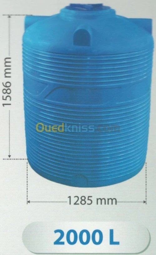 Citerne à eau plastique 2 et 3 couches