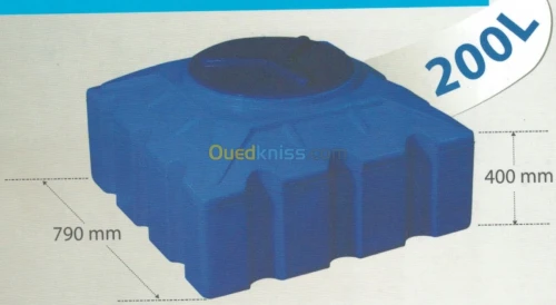 Citerne à eau plastique 2 et 3 couches