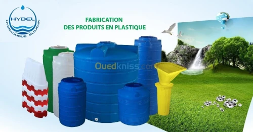 Citerne à eau plastique 2 et 3 couches