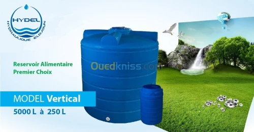 Citerne à eau plastique 2 et 3 couches