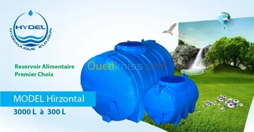 Citerne à eau plastique 2 et 3 couches