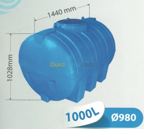 Citerne à eau plastique 2 et 3 couches