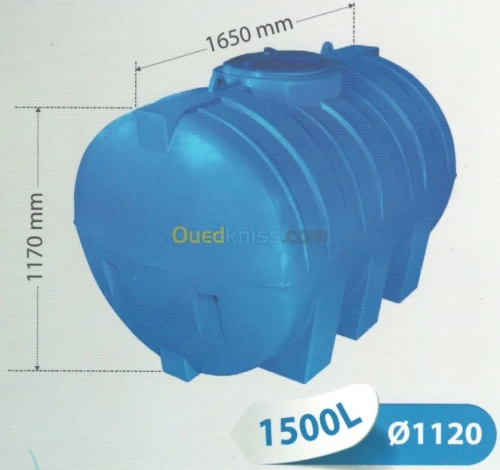 Citerne à eau plastique 2 et 3 couches