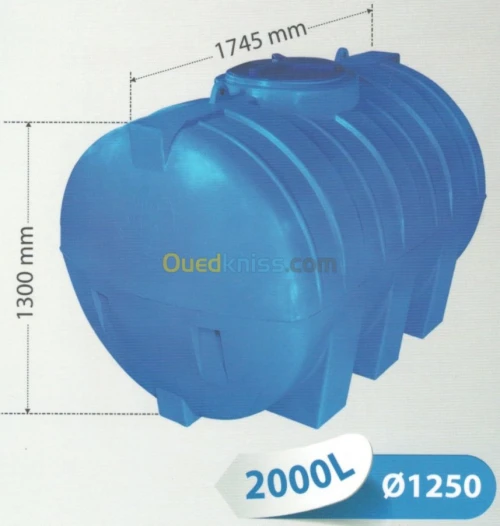 Citerne à eau plastique 2 et 3 couches