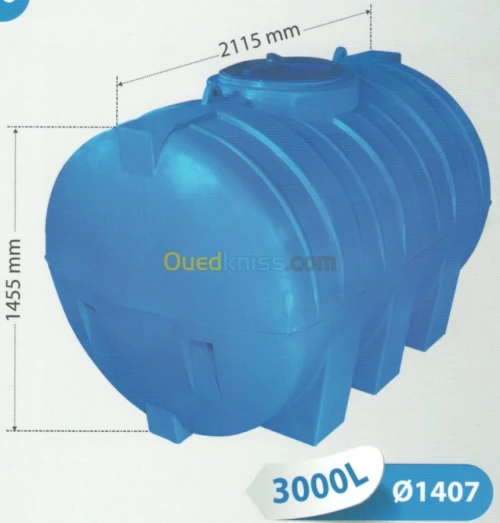 Citerne à eau plastique 2 et 3 couches