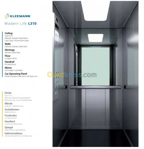 Ascenseurs  , Montes charges