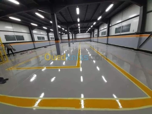 Ponçage béton et revêtement de sol en