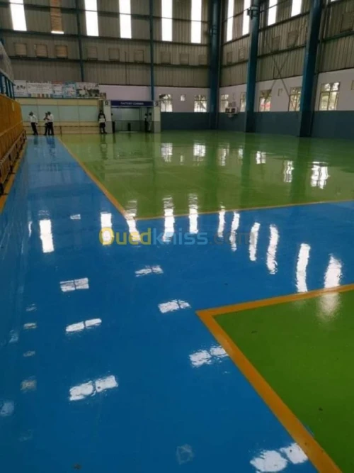 Ponçage béton et revêtement de sol en
