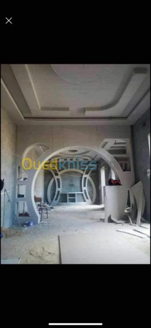 Placoplatre peinture et pvc