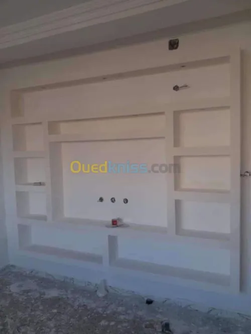 Placoplatre peinture et pvc