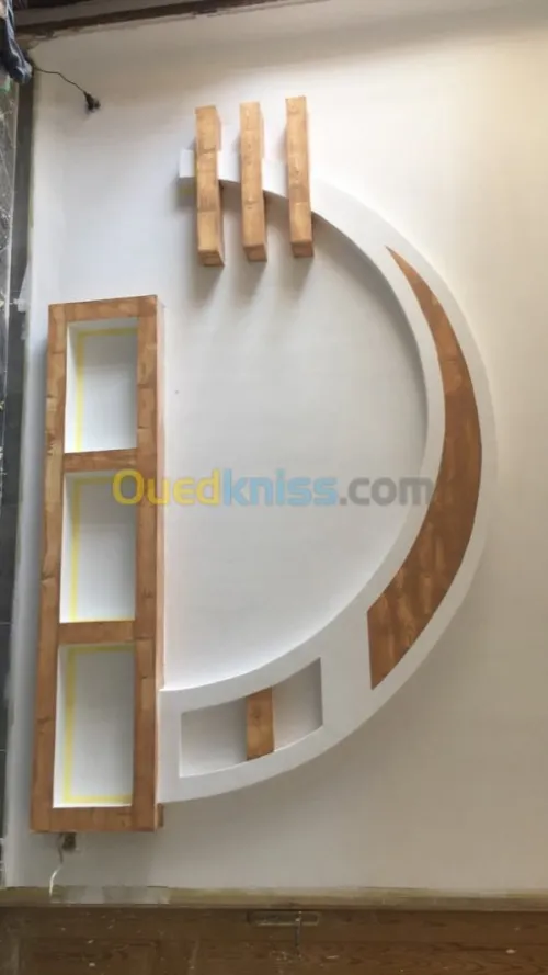 Placoplatre peinture et pvc
