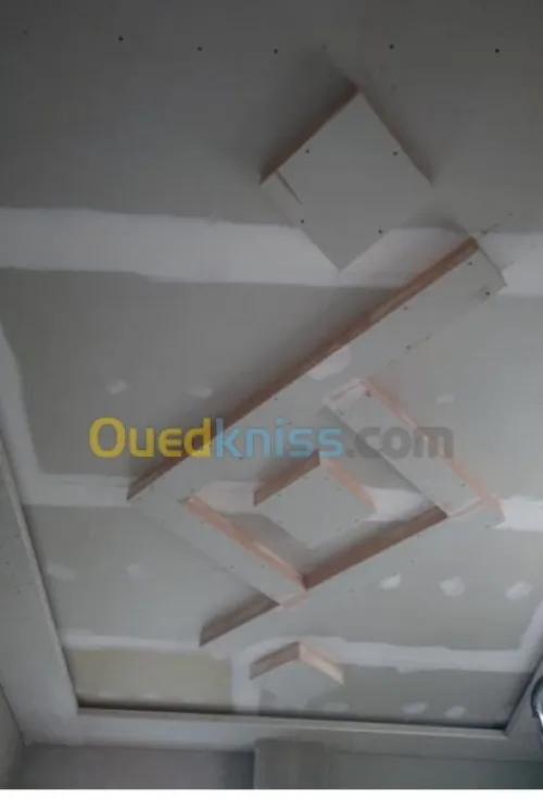 Placoplatre peinture et pvc