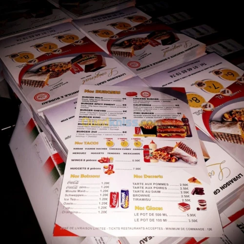 Impression Offset, affiches,