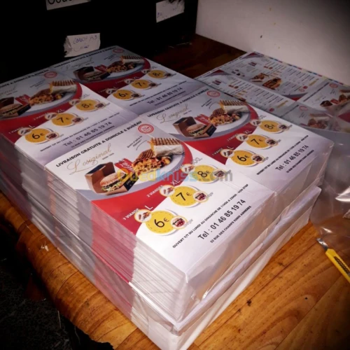 Impression Offset, affiches,