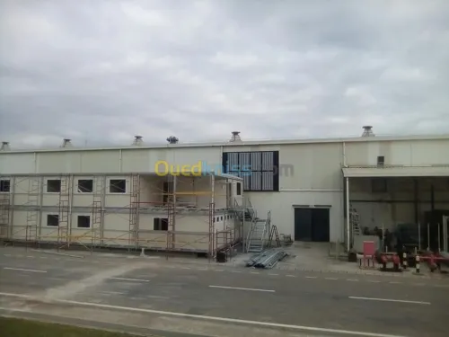 Construction des cabines et citernes