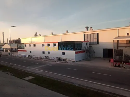 Construction des cabines et citernes