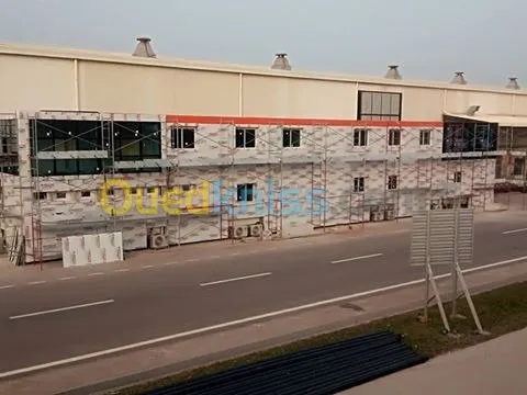Construction des cabines et citernes