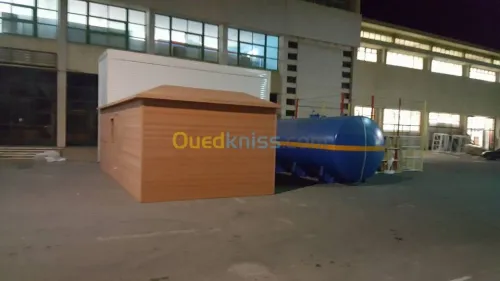 Construction des cabines et citernes