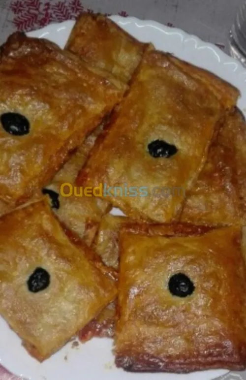 Pâte feuilletée et salé diverses