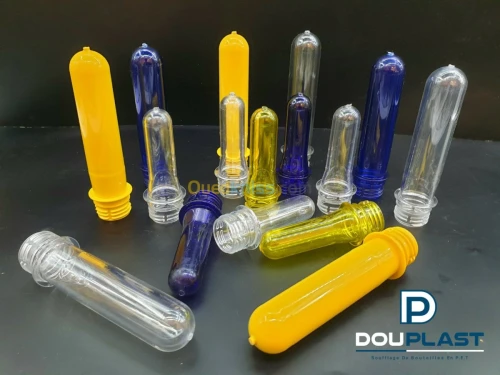 PRODUCTION DE PRÉFORMES EN PET ET SOUF