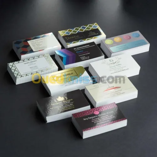 Cartes Plastiques PVC Pré-Imprimées - 