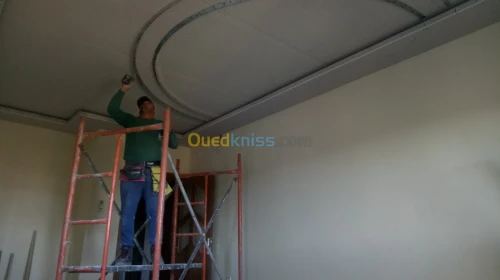 Placoplatre décoration peinture