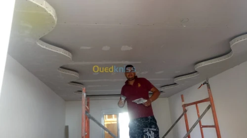 Placoplatre décoration peinture