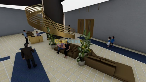 Modélisation 3D, Rendu, Animation