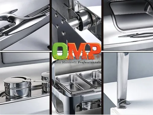 Chafing Dish ROLL TOP A / Vitre -OMP-