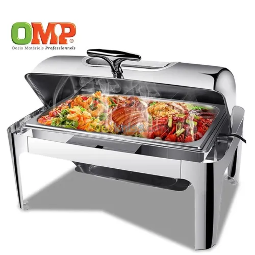 Chafing Dish ROLL TOP A / Vitre -OMP-