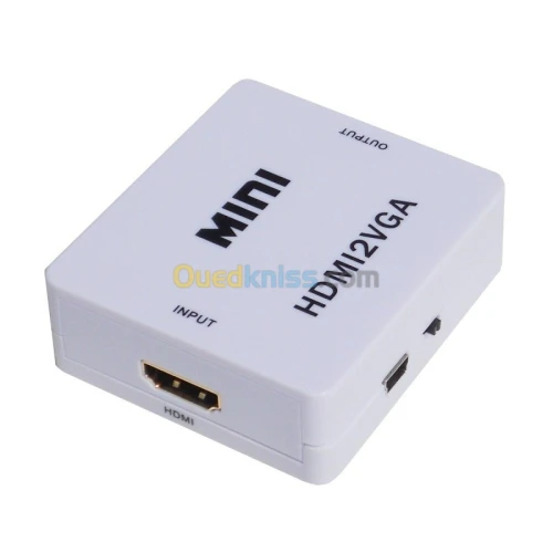 Convertisseur VGA HDMI RCA AV CVBS BNC